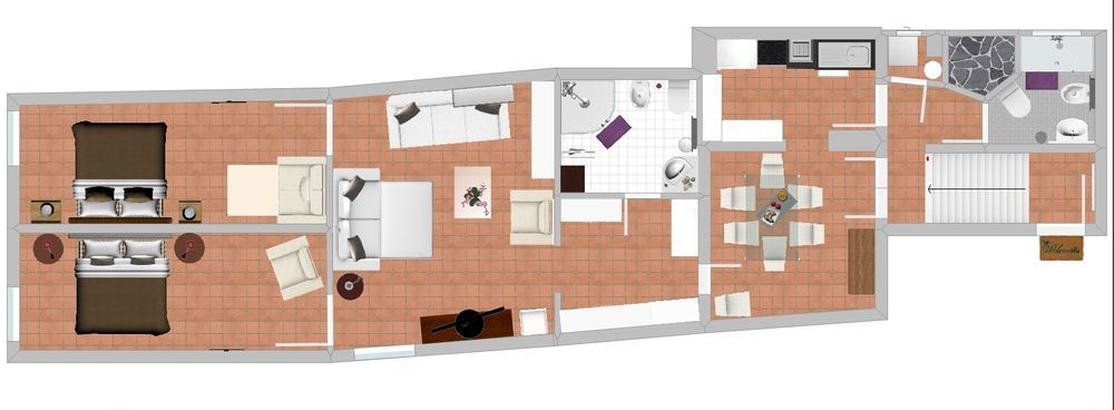 Cibele Bed&Breakfast Rom Eksteriør billede